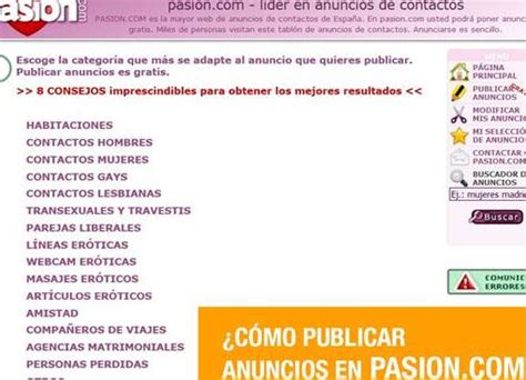 PASION.COM sus anuncios ahora están en ️ MilPasiones.com